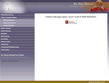 Tablet Screenshot of drmaryhoward.com